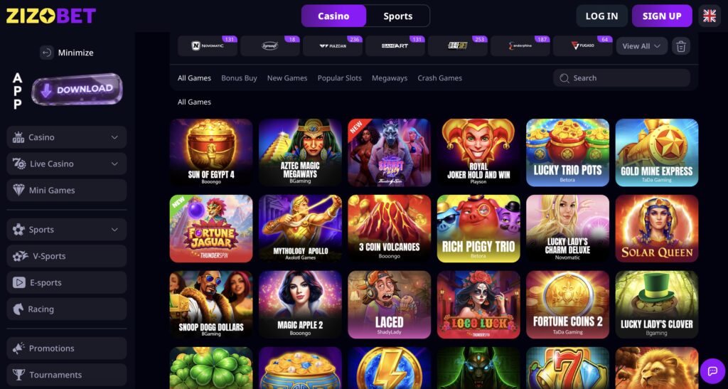 Zizobet – Best Non GamStop Betting Site for Sportsbook & Casino